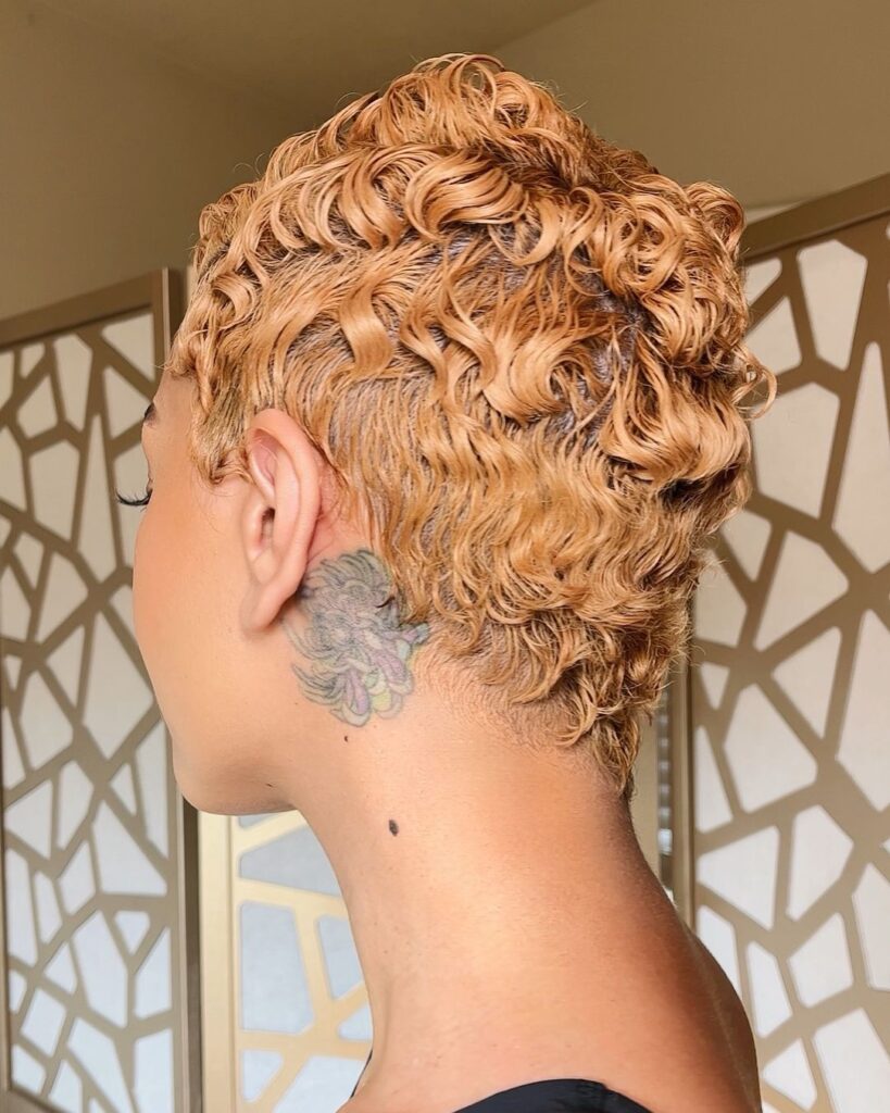 Pixie Cut For Curly Hair